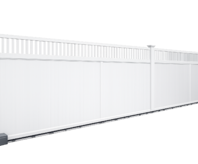 Semi Privacy 4.5m Wide Sliding Gate
