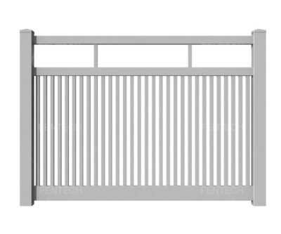 Nosey Nelly 1.2m PVC Picket Fence Panel