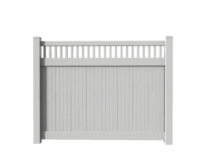 Semi Privacy 1.8m PVC Fence Panel